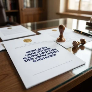 Umowa najmu lokalu użytkowego: kluczowe zapisy, które chronią interesy Twojego biznesu